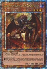 Scarm, Malebranche of the Burning Abyss - RA04-EN233 - Quarter Century Secret Rare - 1st Edition